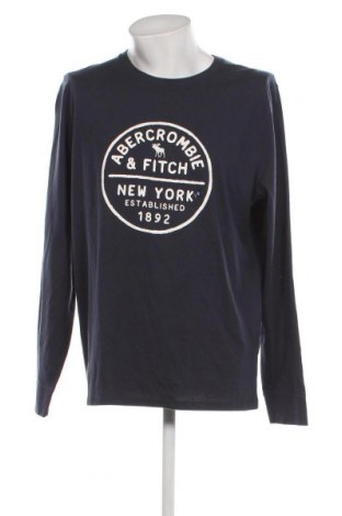Ανδρική μπλούζα Abercrombie & Fitch, Μέγεθος XL, Χρώμα Μπλέ, Τιμή 38,07 €