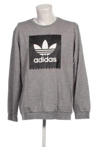 Ανδρική μπλούζα Adidas, Μέγεθος XL, Χρώμα Γκρί, Τιμή 23,75 €