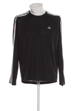 Ανδρική μπλούζα Adidas, Μέγεθος L, Χρώμα Μαύρο, Τιμή 25,58 €