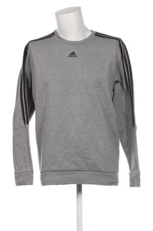 Herren Shirt Adidas, Größe L, Farbe Grau, Preis 23,66 €