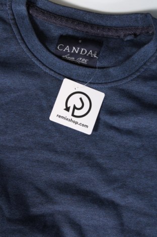 Ανδρική μπλούζα Canda, Μέγεθος S, Χρώμα Μπλέ, Τιμή 5,70 €