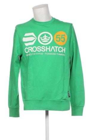 Ανδρική μπλούζα Cross, Μέγεθος XL, Χρώμα Πράσινο, Τιμή 6,68 €