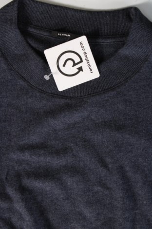 Ανδρική μπλούζα Denham, Μέγεθος M, Χρώμα Μπλέ, Τιμή 19,30 €