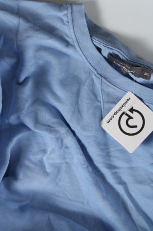 Ανδρική μπλούζα Dressmann, Μέγεθος 3XL, Χρώμα Μπλέ, Τιμή 13,36 €