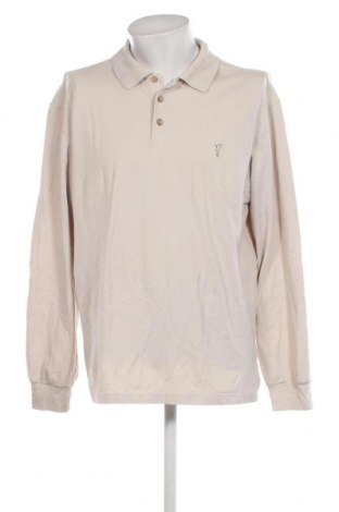 Herren Shirt Golfino, Größe M, Farbe Beige, Preis € 15,91