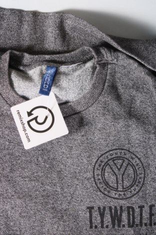 Herren Shirt H&M Divided, Größe S, Farbe Grau, Preis 5,42 €