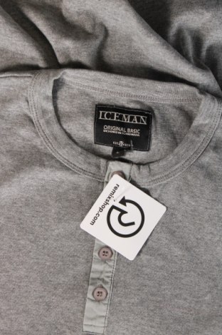 Herren Shirt Ice Man, Größe L, Farbe Grau, Preis € 7,24