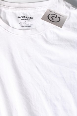Pánske tričko  Jack & Jones, Veľkosť L, Farba Biela, Cena  10,00 €
