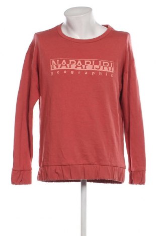 Мъжка блуза Napapijri, Размер L, Цвят Червен, Цена 54,40 лв.