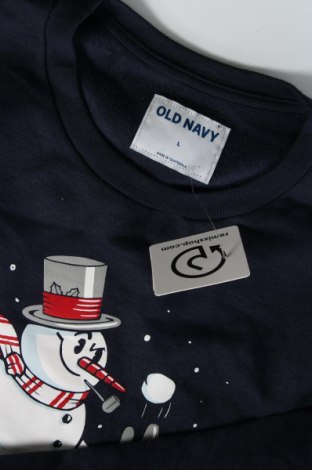 Bluză de bărbați Old Navy, Mărime L, Culoare Albastru, Preț 35,53 Lei