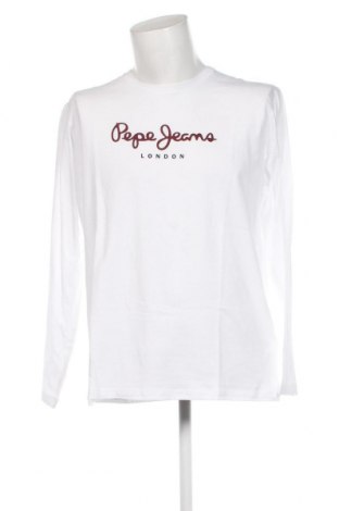 Ανδρική μπλούζα Pepe Jeans, Μέγεθος L, Χρώμα Λευκό, Τιμή 41,75 €