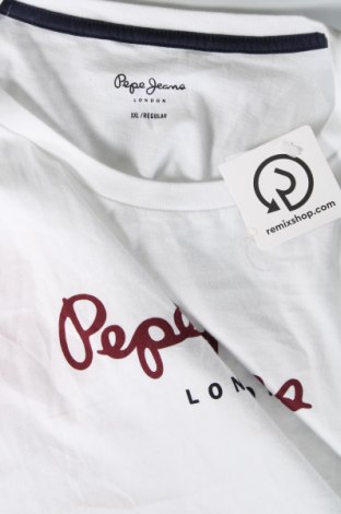 Ανδρική μπλούζα Pepe Jeans, Μέγεθος XXL, Χρώμα Λευκό, Τιμή 38,97 €