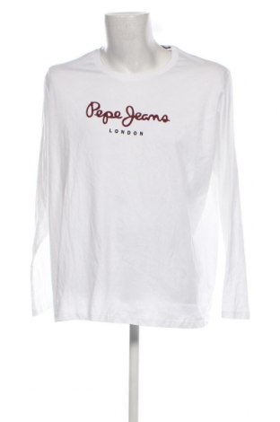 Ανδρική μπλούζα Pepe Jeans, Μέγεθος XXL, Χρώμα Λευκό, Τιμή 41,75 €