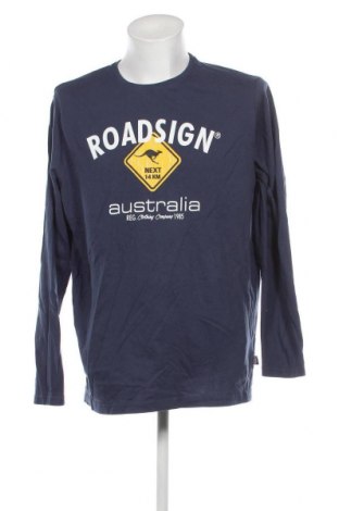 Ανδρική μπλούζα Roadsign, Μέγεθος XXL, Χρώμα Μπλέ, Τιμή 7,52 €
