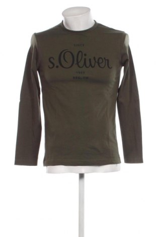 Ανδρική μπλούζα S.Oliver, Μέγεθος S, Χρώμα Πράσινο, Τιμή 7,14 €