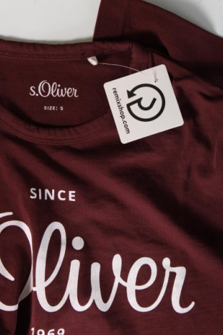 Pánske tričko  S.Oliver, Veľkosť S, Farba Červená, Cena  6,72 €