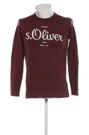Мъжка блуза S.Oliver, Размер S, Цвят Червен, Цена 13,96 лв.