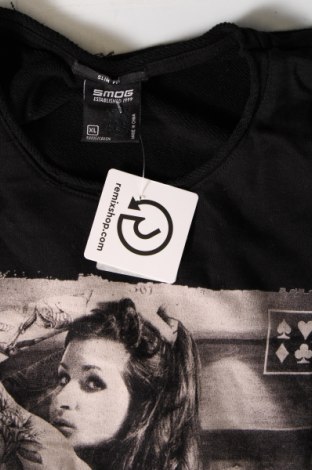 Ανδρική μπλούζα Smog, Μέγεθος XL, Χρώμα Μαύρο, Τιμή 5,29 €