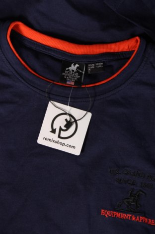 Pánské tričko  U.S.Grand Polo, Velikost L, Barva Modrá, Cena  194,00 Kč
