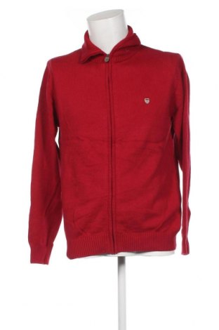 Jachetă tricotată de bărbați Basefield, Mărime S, Culoare Roșu, Preț 71,05 Lei