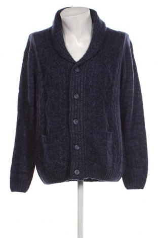 Jachetă tricotată de bărbați Bpc Bonprix Collection, Mărime L, Culoare Albastru, Preț 44,89 Lei