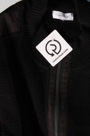Jachetă tricotată de bărbați Calvin Klein, Mărime L, Culoare Negru, Preț 163,16 Lei