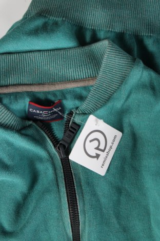 Jachetă tricotată de bărbați Casa Moda, Mărime XL, Culoare Verde, Preț 110,60 Lei