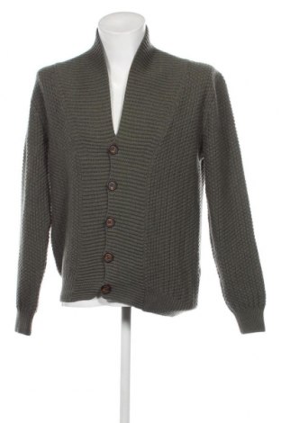 Jachetă tricotată de bărbați Eleventy, Mărime XXL, Culoare Verde, Preț 513,16 Lei