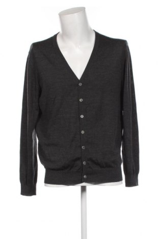 Jachetă tricotată de bărbați Finshley&Harding, Mărime XL, Culoare Gri, Preț 71,05 Lei