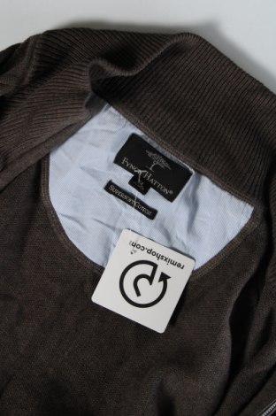 Jachetă tricotată de bărbați Fynch-Hatton, Mărime XL, Culoare Gri, Preț 152,96 Lei