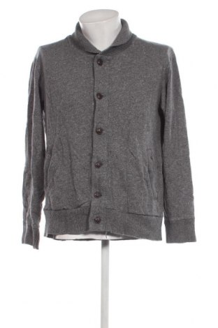 Jachetă tricotată de bărbați H&M L.O.G.G., Mărime L, Culoare Gri, Preț 58,19 Lei