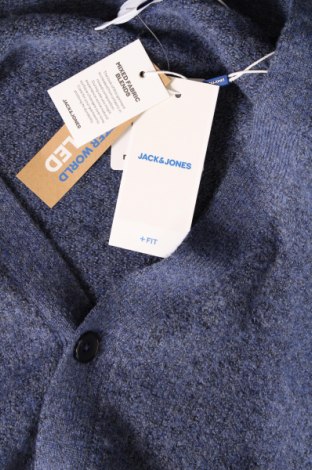 Męski kardigan Jack & Jones, Rozmiar 5XL, Kolor Niebieski, Cena 224,30 zł