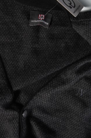 Jachetă tricotată de bărbați Jan Vanderstorm, Mărime XL, Culoare Gri, Preț 41,05 Lei