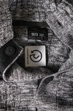Jachetă tricotată de bărbați Jean Pascale, Mărime XXL, Culoare Gri, Preț 41,97 Lei