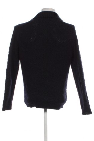 Pánsky kardigán Massimo Dutti, Veľkosť L, Farba Modrá, Cena  29,88 €