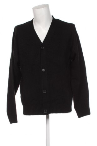 Jachetă tricotată de bărbați Originals By Jack & Jones, Mărime L, Culoare Negru, Preț 121,58 Lei