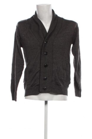 Jachetă tricotată de bărbați Pierre Cardin, Mărime L, Culoare Gri, Preț 163,16 Lei