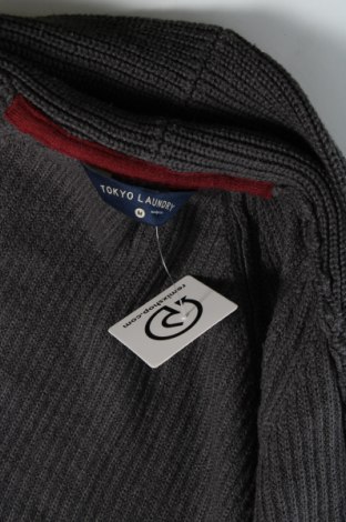 Jachetă tricotată de bărbați Tokyo Laundry, Mărime M, Culoare Gri, Preț 52,46 Lei