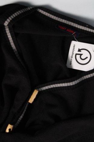 Ανδρική ζακέτα Tony Moro, Μέγεθος XL, Χρώμα Μαύρο, Τιμή 7,89 €