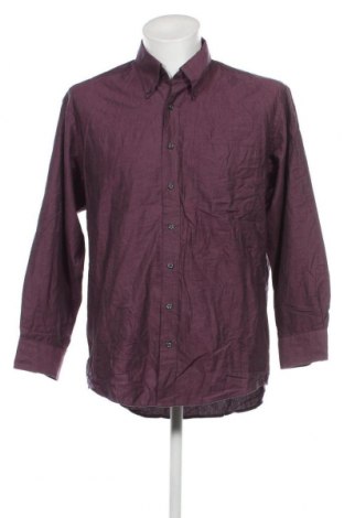 Ανδρικό πουκάμισο, Μέγεθος L, Χρώμα Βιολετί, Τιμή 5,92 €