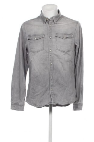Ανδρικό πουκάμισο, Μέγεθος L, Χρώμα Γκρί, Τιμή 9,87 €