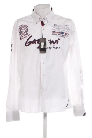 Ανδρικό πουκάμισο, Μέγεθος 3XL, Χρώμα Λευκό, Τιμή 27,70 €