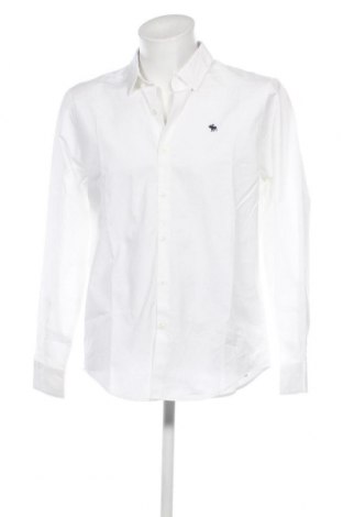 Мъжка риза Abercrombie & Fitch, Размер L, Цвят Бял, Цена 124,00 лв.