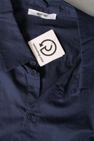 Ανδρικό πουκάμισο About You, Μέγεθος L, Χρώμα Μπλέ, Τιμή 31,96 €