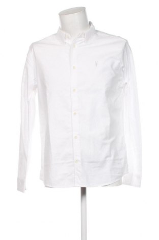 Ανδρικό πουκάμισο AllSaints, Μέγεθος S, Χρώμα Λευκό, Τιμή 82,99 €