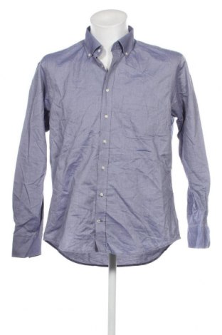 Ανδρικό πουκάμισο Andrew James, Μέγεθος L, Χρώμα Μπλέ, Τιμή 17,01 €