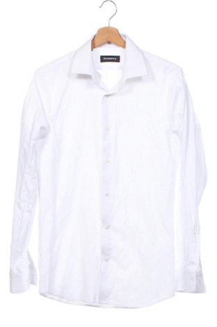 Ανδρικό πουκάμισο Andrews, Μέγεθος M, Χρώμα Λευκό, Τιμή 10,43 €