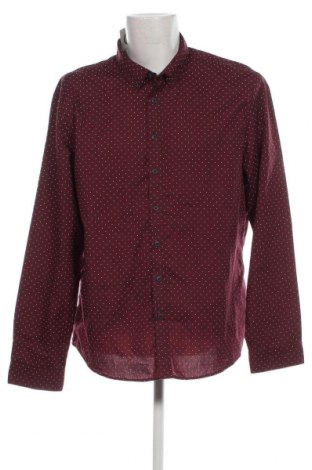 Мъжка риза Angelo Litrico, Размер XXL, Цвят Червен, Цена 14,50 лв.