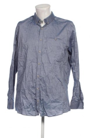 Мъжка риза Angelo Litrico, Размер XXL, Цвят Син, Цена 14,50 лв.