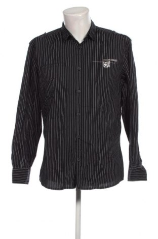 Ανδρικό πουκάμισο Angelo Litrico, Μέγεθος L, Χρώμα Μαύρο, Τιμή 3,23 €